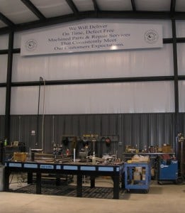 Section of the Welding Area